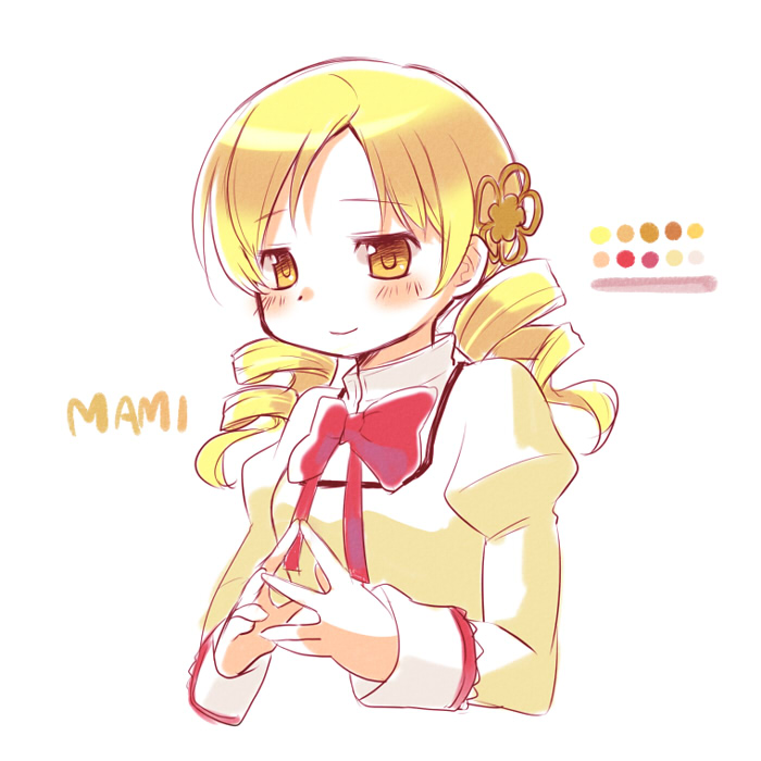 tomoe mami (mahou shoujo madoka magica) drawn by tarabagani