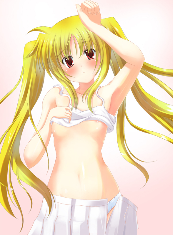 fate testarossa (lyrical nanoha and 1 more) drawn by odayan