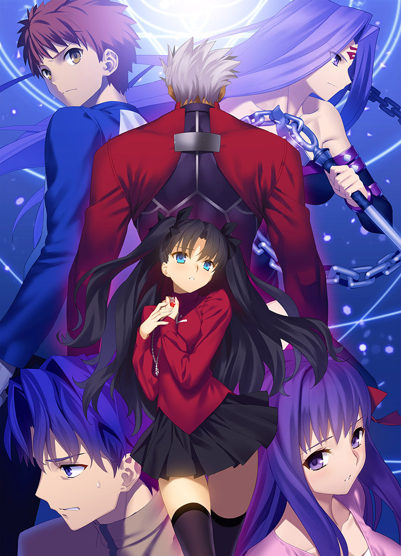 tohsaka rin, emiya shirou, matou sakura, archer, medusa, and 1 more (fate and 1 more) drawn by yangsion