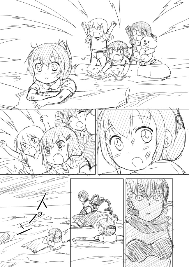 hibiki, inazuma, ikazuchi, akatsuki, and ri-class heavy cruiser (kantai collection) drawn by shimazaki_mujirushi