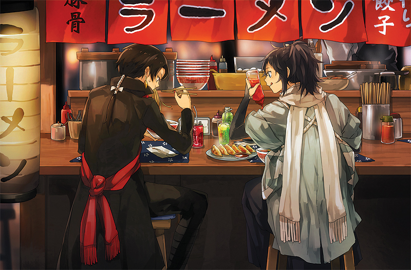 kashuu kiyomitsu and yamato-no-kami yasusada (touken ranbu and 1 more) drawn by nuriko-kun