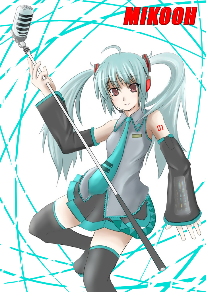 hatsune miku and kooh (vocaloid and 1 more)