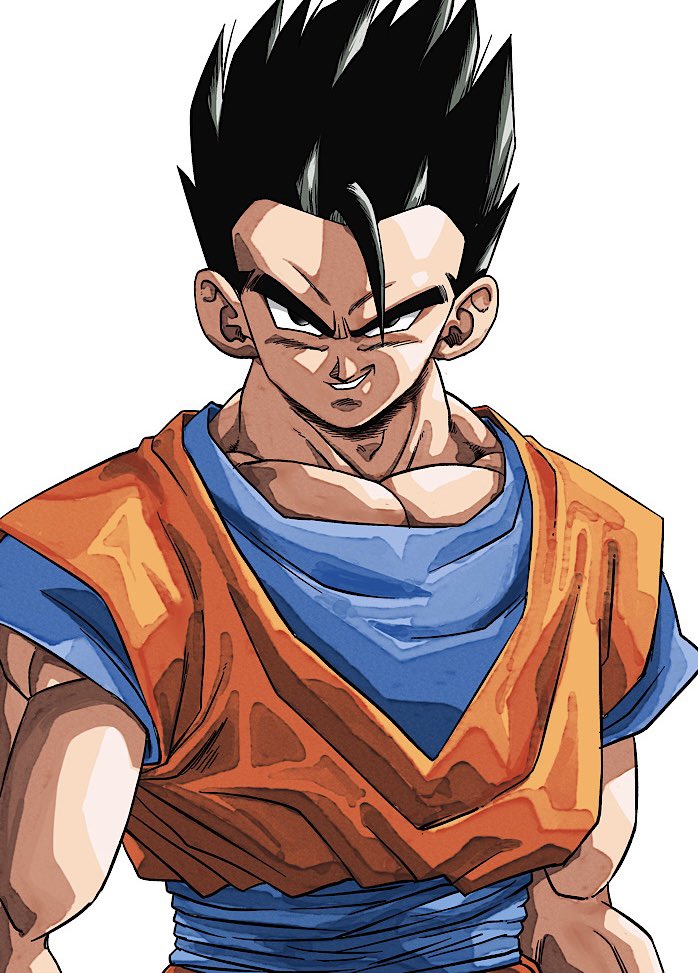 son gohan (dragon ball and 1 more) drawn by reeya