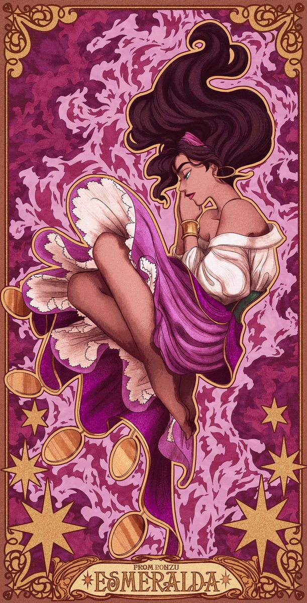 esmeralda (the hunchback of notre dame) drawn by ponsu_(ponzuxponzu)