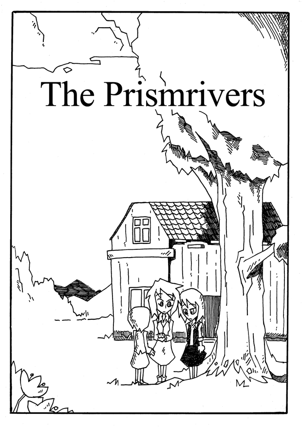 lunasa prismriver, merlin prismriver, and lyrica prismriver (touhou) drawn by setz