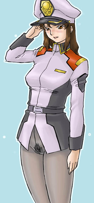 murrue ramius (gundam and 1 more) drawn by uraharukon