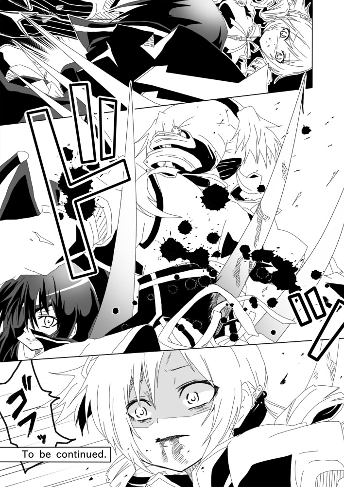 tomoe mami and kure kirika (mahou shoujo madoka magica and 1 more) drawn by forest_(4423)