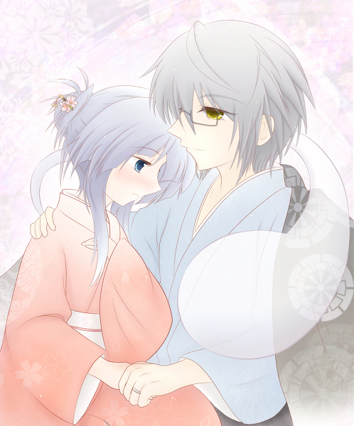 konpaku youmu and morichika rinnosuke (touhou) drawn by ko_torii and rinko_(mg54)