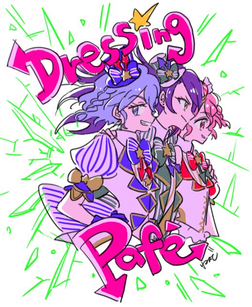 reona west, dorothy west, and toudou shion (pretty series and 1 more) drawn by rituyama1