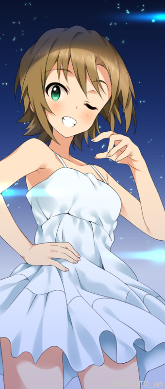 tada riina (idolmaster and 1 more) drawn by mizuki_makoto