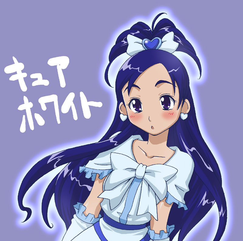yukishiro honoka and cure white (precure and 1 more) drawn by haganemaru_kennosuke