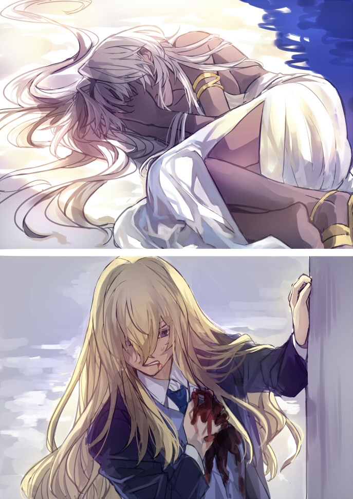 caenis and kirschtaria wodime (fate and 1 more) drawn by tsengyun