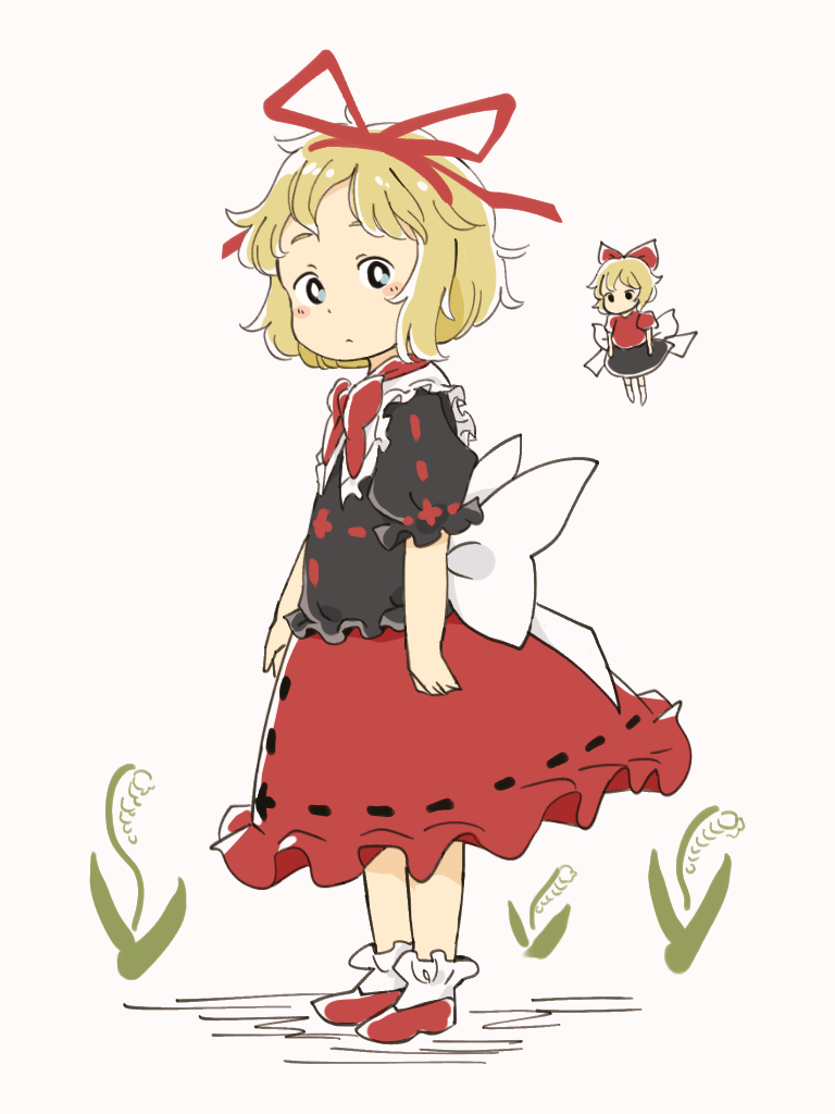 medicine melancholy and su-san (touhou) drawn by chii-kun_(seedyoulater)
