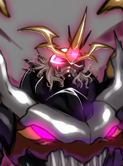 imperialdramon and imperialdramon fighter mode (digimon) drawn by gerusyu