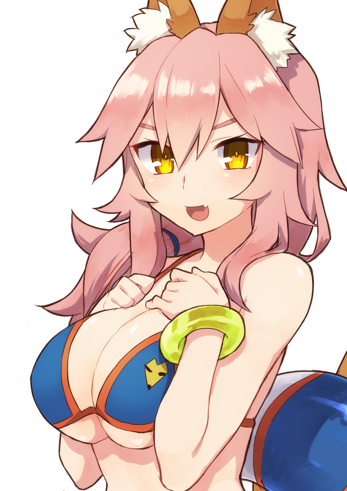tamamo and tamamo no mae (fate and 1 more) drawn by agsen