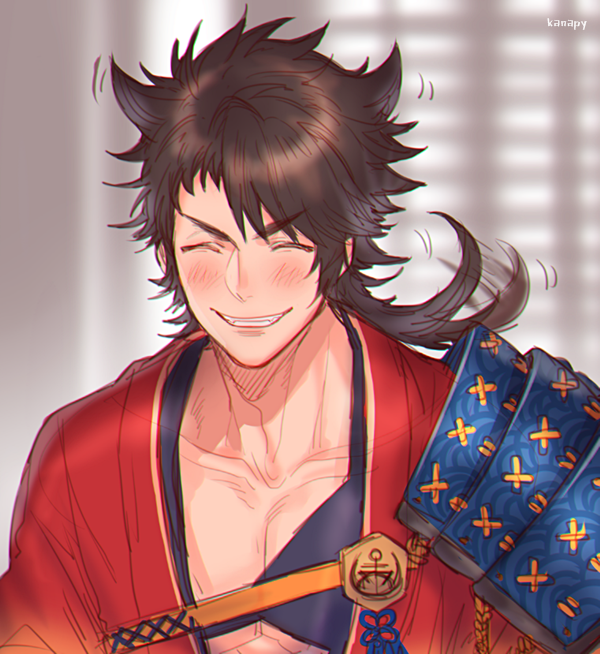 mutsu-no-kami yoshiyuki (touken ranbu) drawn by onegingek