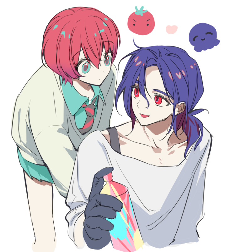 amate yuzuriha and shuji ito (gundam and 1 more) drawn by topograpxicc