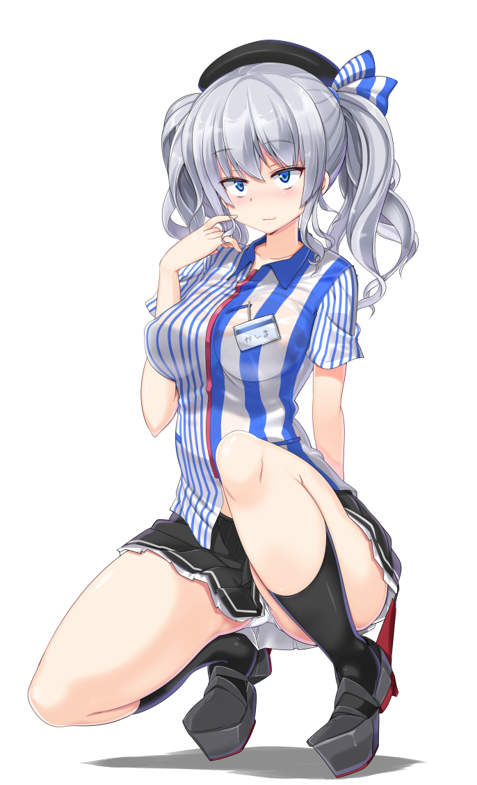 kashima (kantai collection and 1 more) drawn by mamo_williams