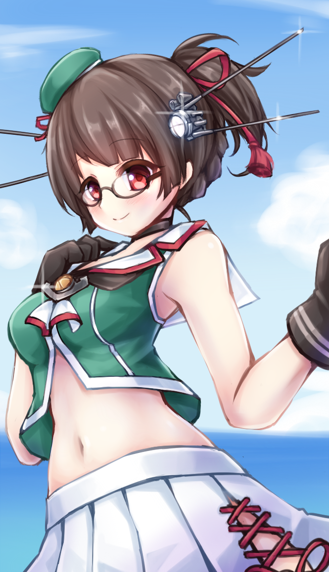 choukai and choukai kai ni (kantai collection and 1 more) drawn by shokuane