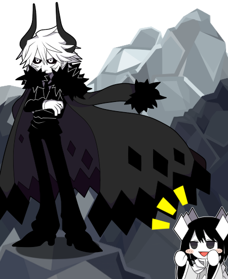 kcalb and etihw (funamusea and 1 more) drawn by thc_(thc3795)