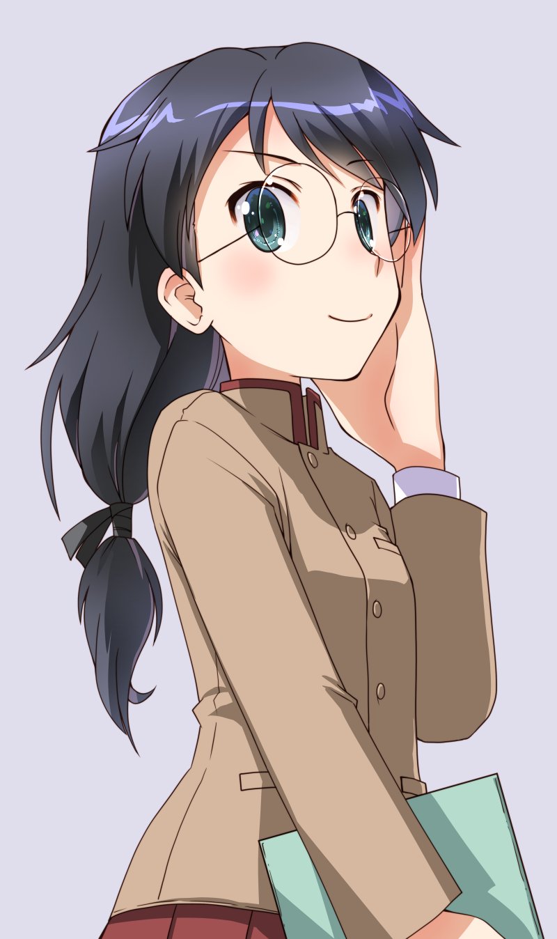 kubota rin (girls und panzer) drawn by osamada_meika