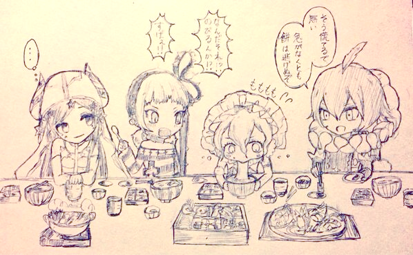 pity frederica, sonia bean, tot pop, and pukin (mahou shoujo ikusei keikaku and 1 more) drawn by thi_fure