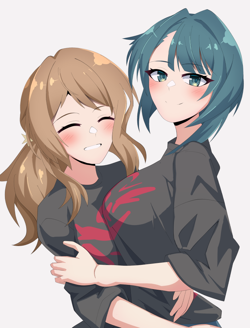 aizawa kazuha and iijima renka (assault lily) drawn by ishitsuma_canon