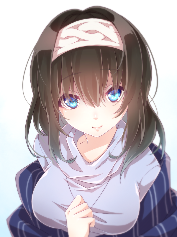 sagisawa fumika (idolmaster and 1 more) drawn by ayu_miko