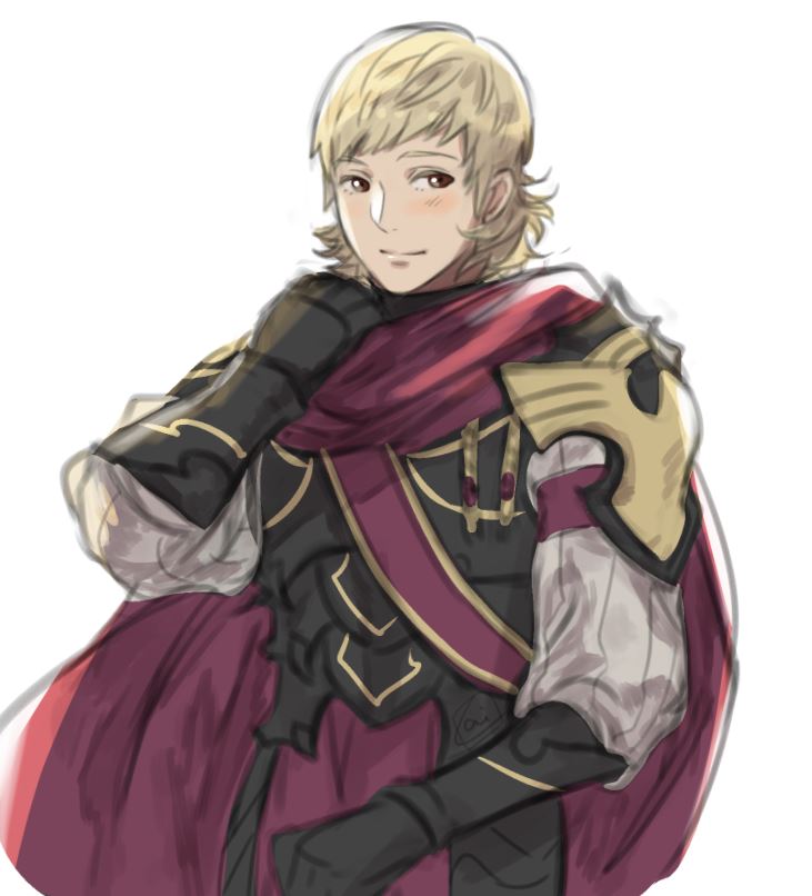 siegbert (fire emblem and 1 more) drawn by krazehkai