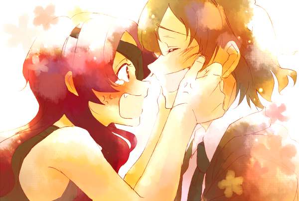 uryuu minene and nishijima masumi (mirai nikki) drawn by aoaoaoaoiao