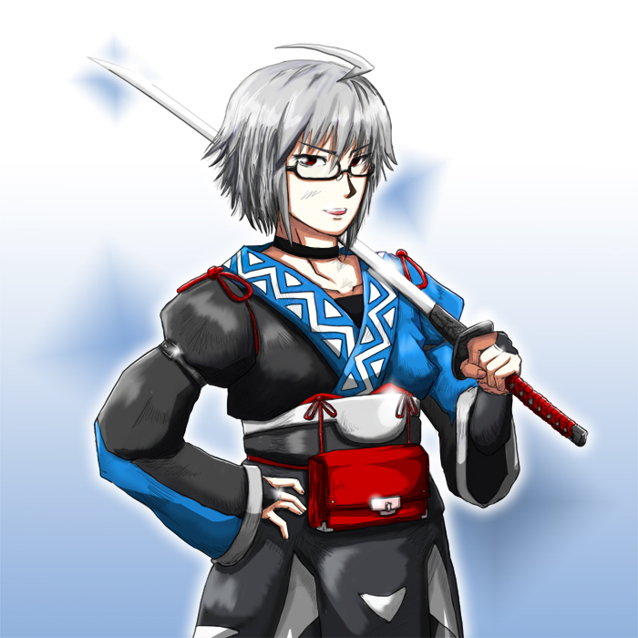 morichika rinnosuke (touhou) drawn by hato_(grazie_a_domani_7)