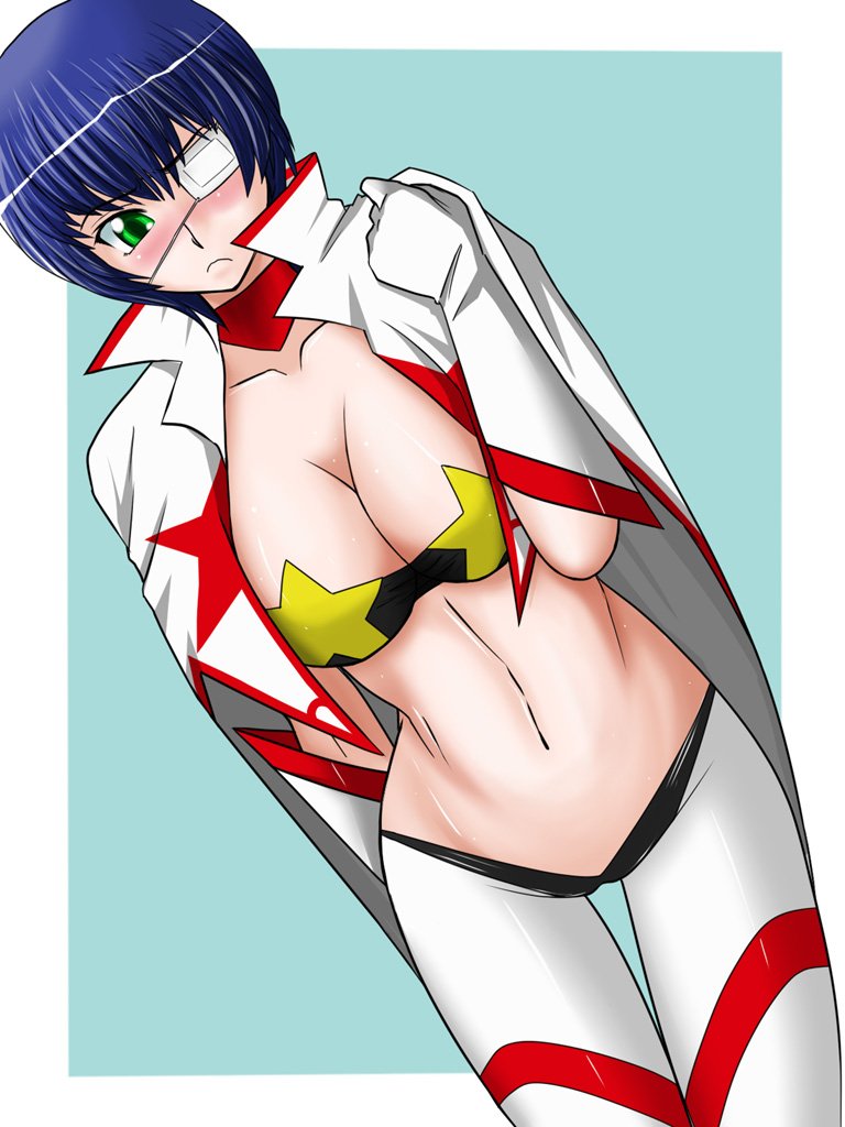 yoko littner, ryomou shimei, and space yoko (tengen toppa gurren lagann and 1 more) drawn by dash48