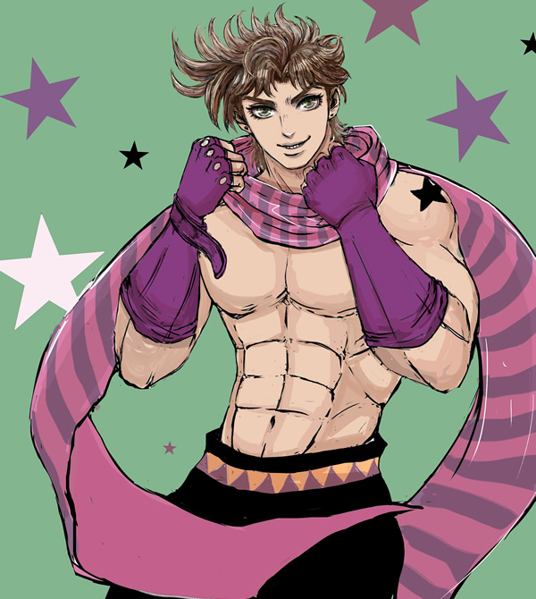 joseph joestar (jojo no kimyou na bouken and 1 more) drawn by chikaka