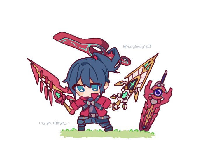 noah (xenoblade chronicles and 1 more) drawn by mugimugis