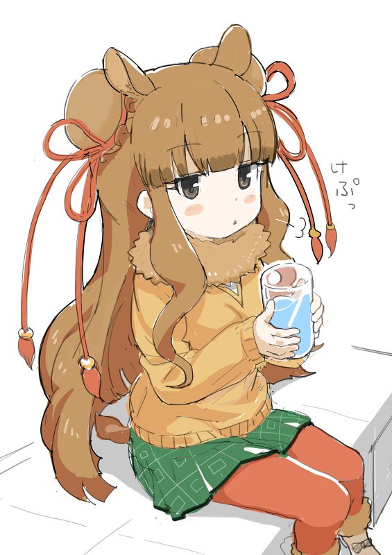 bactrian camel (kemono friends) drawn by kanemaru_(knmr_fd)