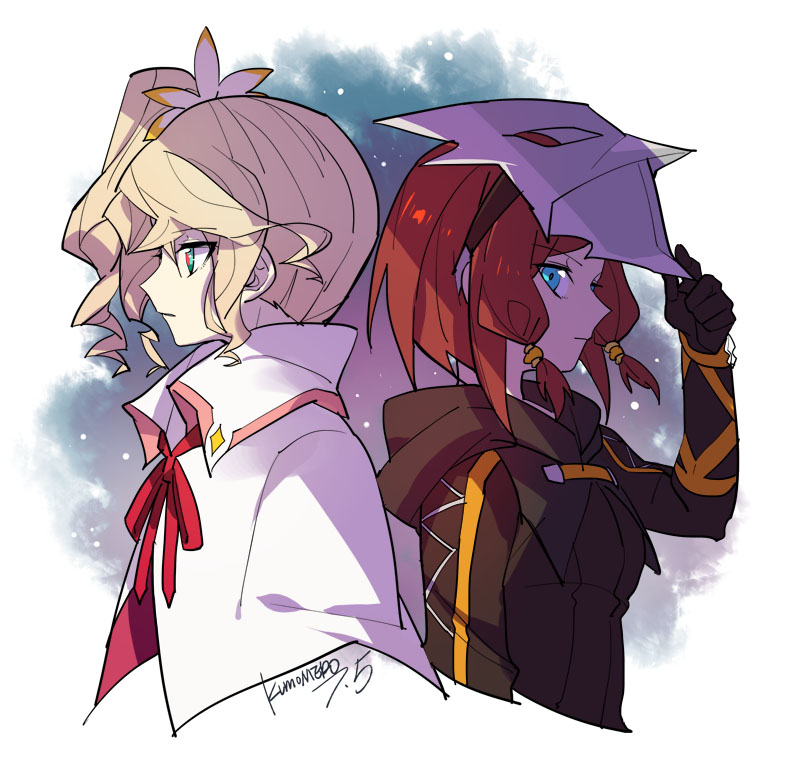 alisha diphda and rose (tales of and 1 more) drawn by yanzhan