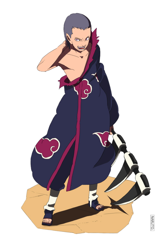 hidan (naruto and 1 more) drawn by yupii
