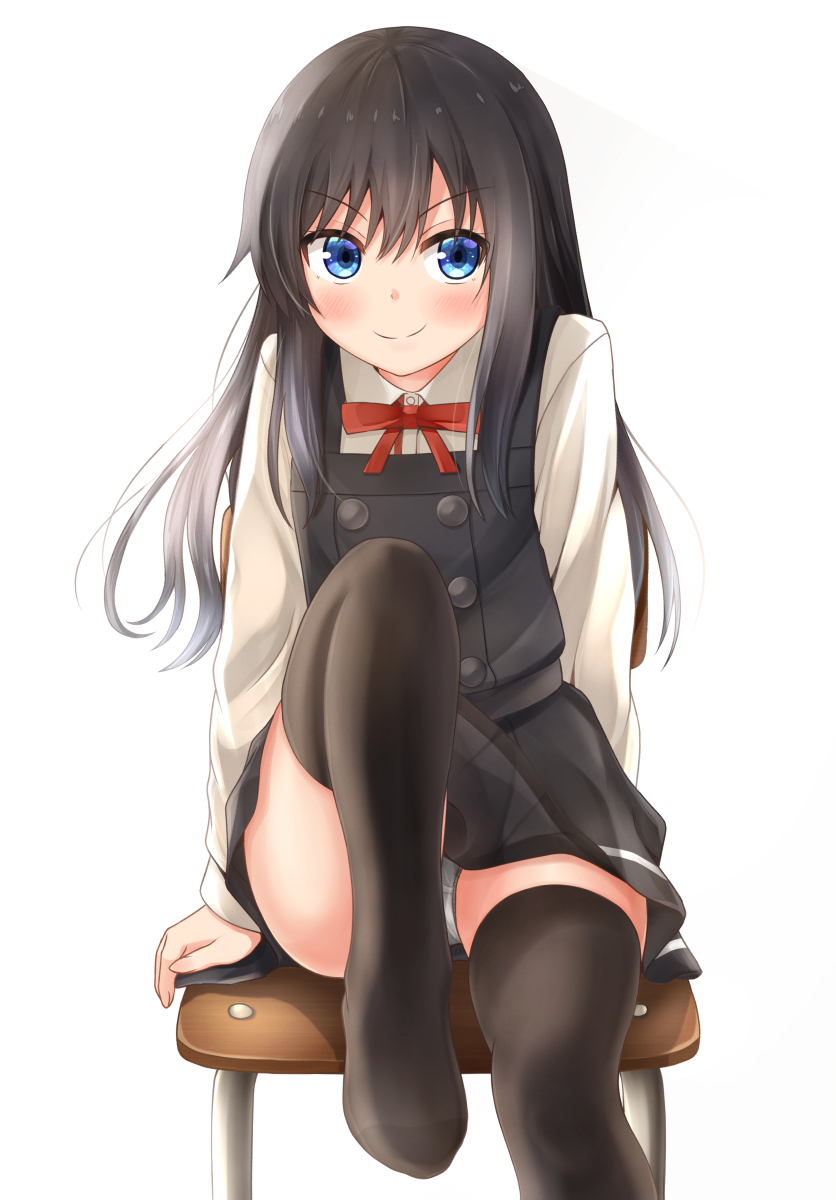 asashio and asashio kai ni (kantai collection) drawn by comiching