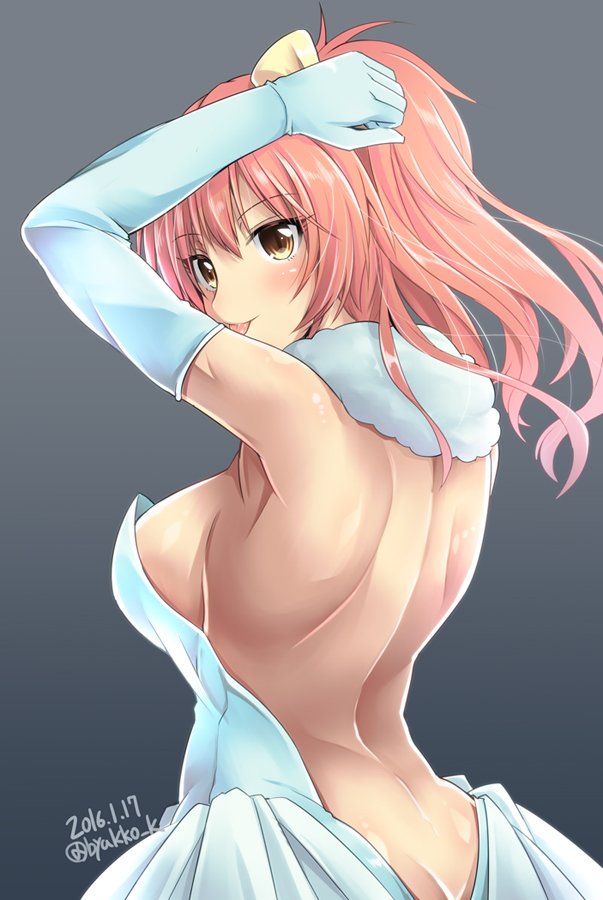jougasaki mika (idolmaster and 1 more) drawn by kirisaki_byakko