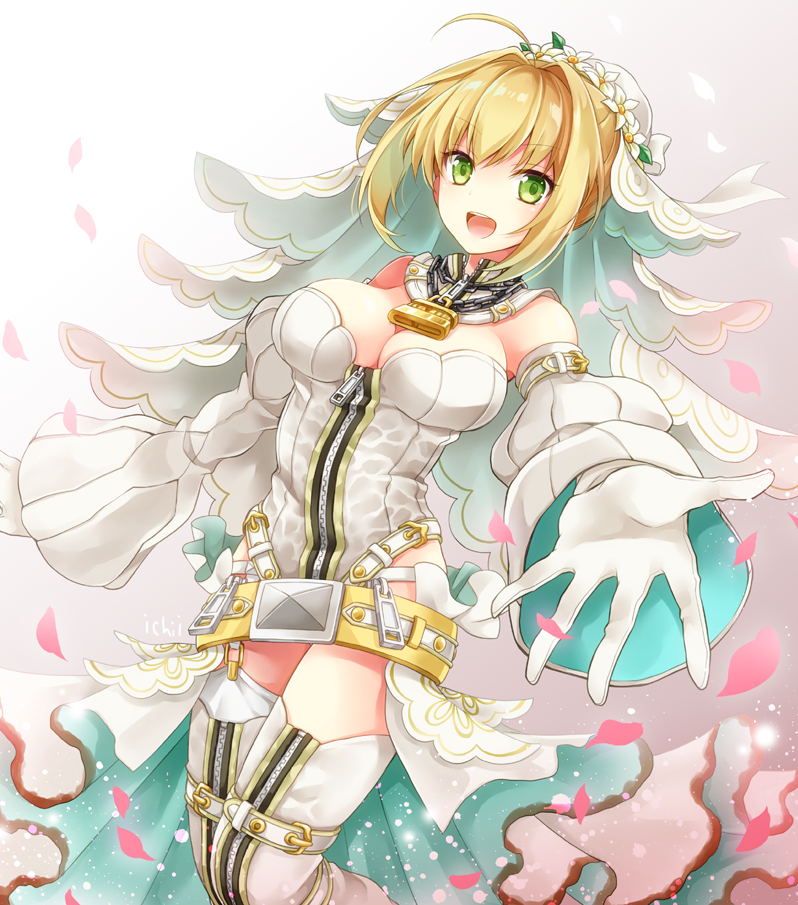 nero claudius (fate and 4 more) drawn by kubyou_azami