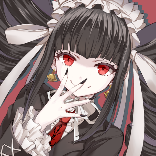 celestia ludenberg (danganronpa and 1 more) drawn by momoko_(momopoco)