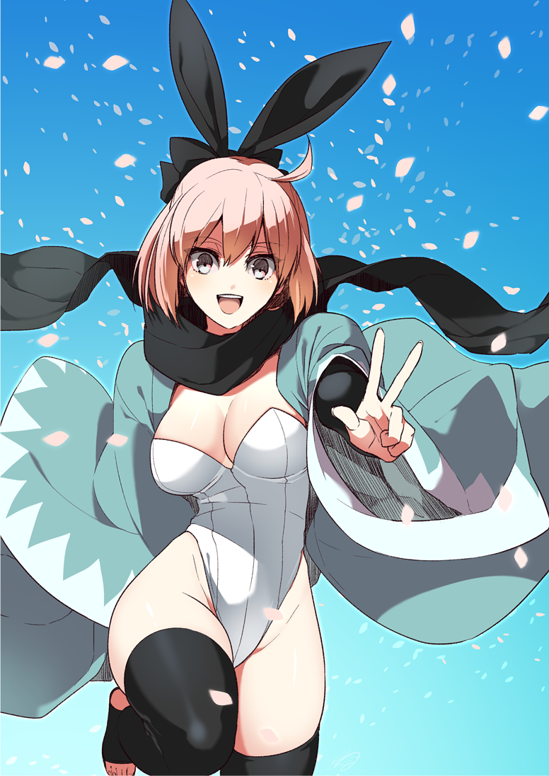 okita souji (fate and 1 more) drawn by rkp