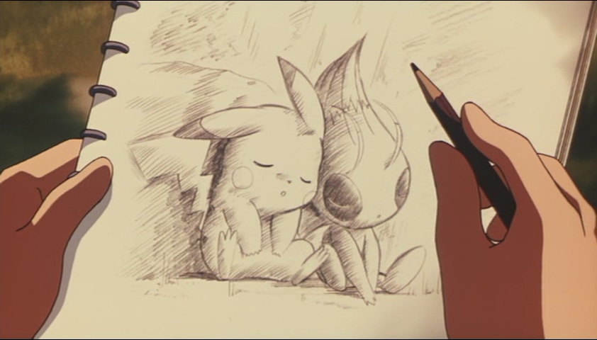 pikachu, celebi, and professor oak (pokemon and 1 more)