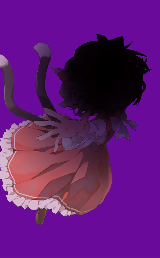 chen (touhou and 1 more) drawn by nekoguruma