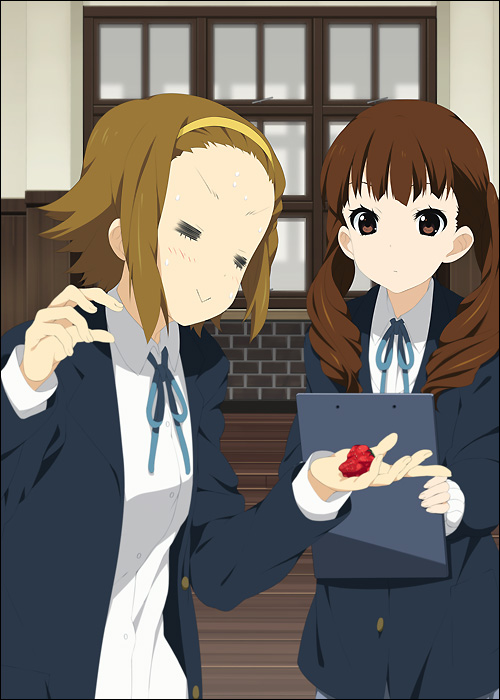 tainaka ritsu and wakaouji ichigo (k-on!) drawn by mizuki_makoto