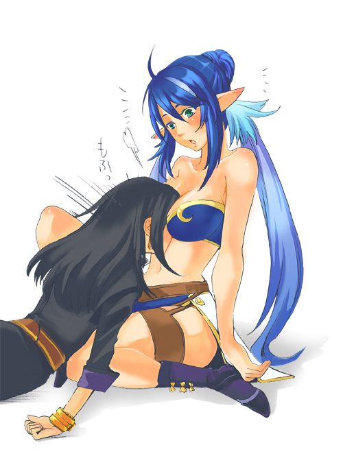 yuri lowell and judith (tales of and 1 more) drawn by suwe