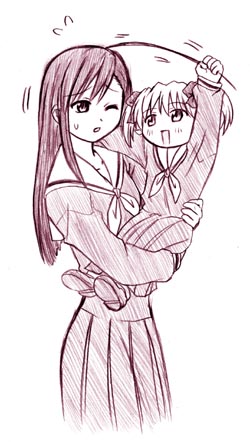 fukuzawa yumi and ogasawara sachiko (maria-sama ga miteru)