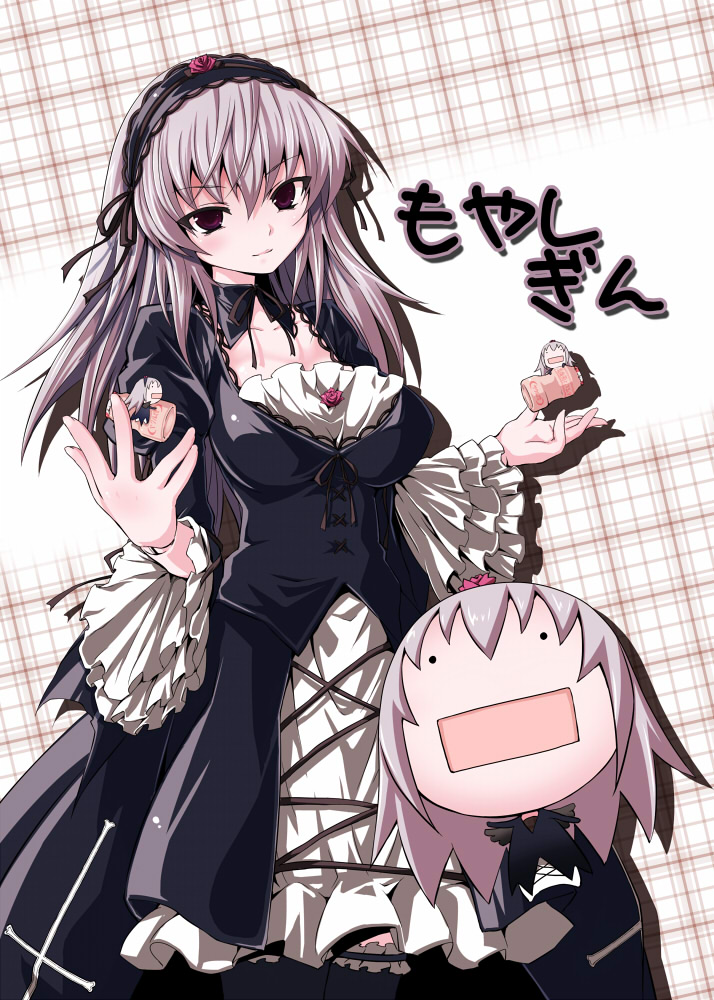 suigintou (rozen maiden and 1 more) drawn by tousen