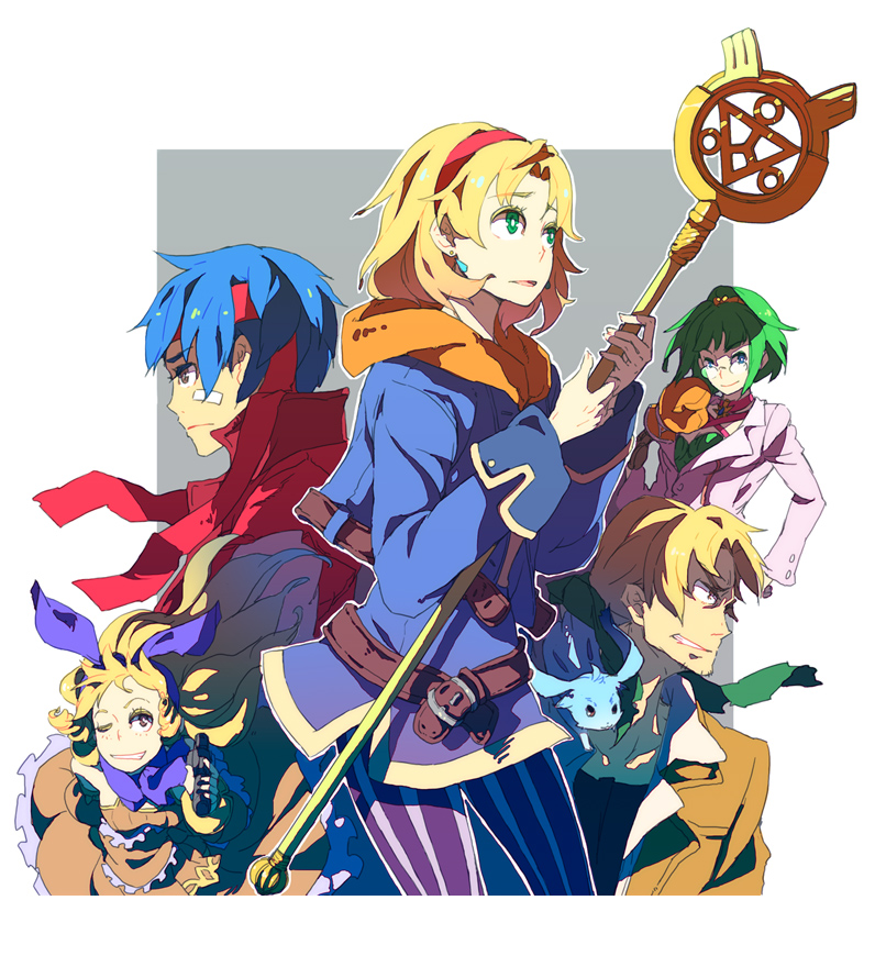cecilia lynne adelhyde, rody roughnight, jack van burace, hanpan, jane maxwell, and 1 more (wild arms and 1 more) drawn by so3fans