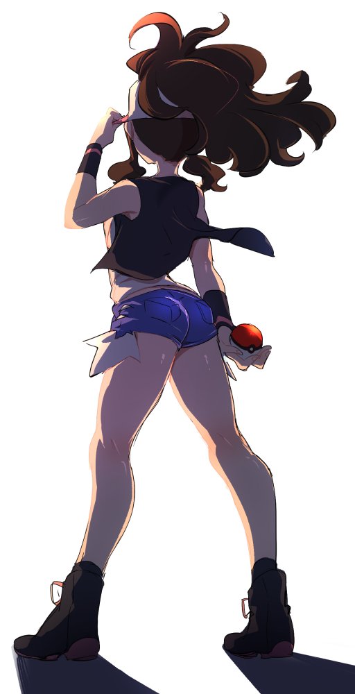 hilda (pokemon and 1 more) drawn by chorimokki